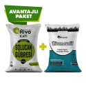 2Lİ SET - KATI SOLUCAN GÜBRESİ 25KG + RİVONARDİT 25KG